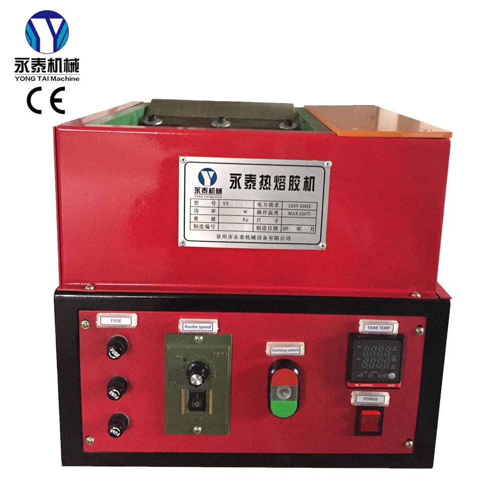 Mesin lem panas meleleh otomatis YT-GL180 untuk penyegelan kotak lipat karton